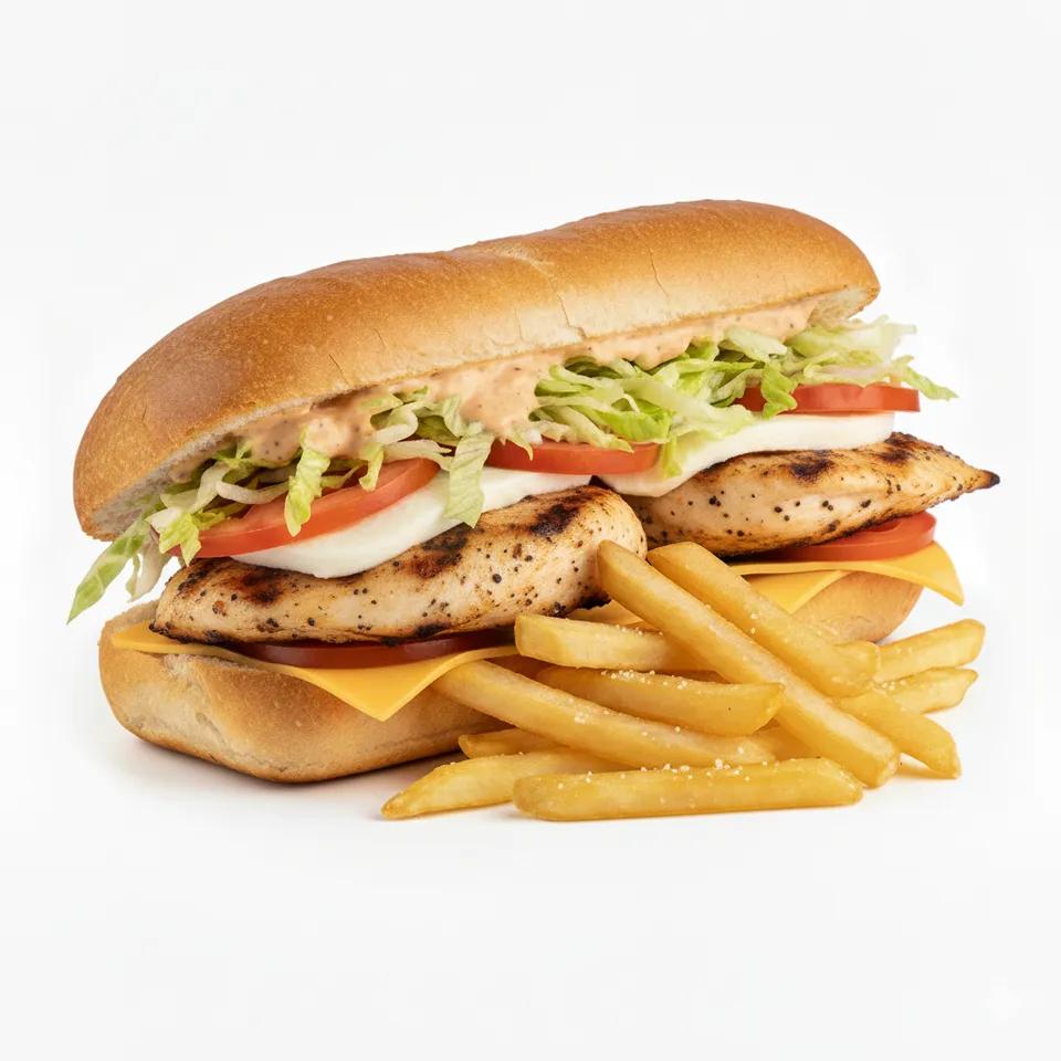 Sandwich Spécial Séparé Poulet Haché