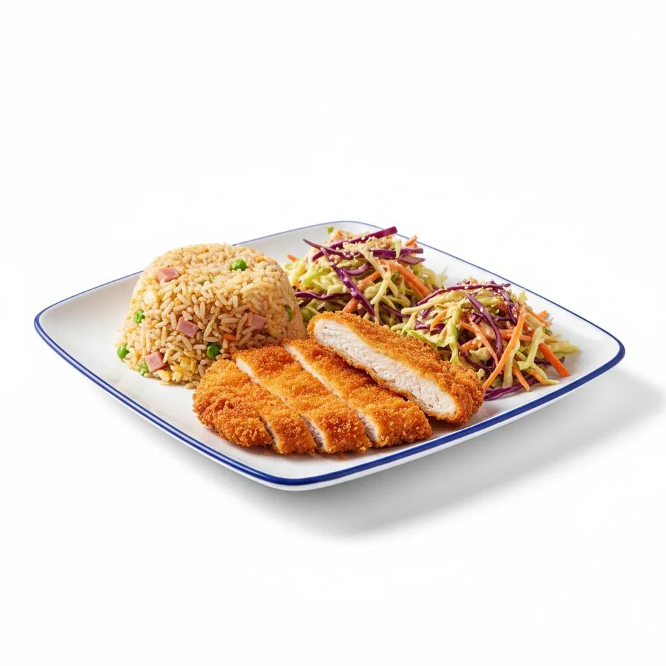 Plat Poulet Pané