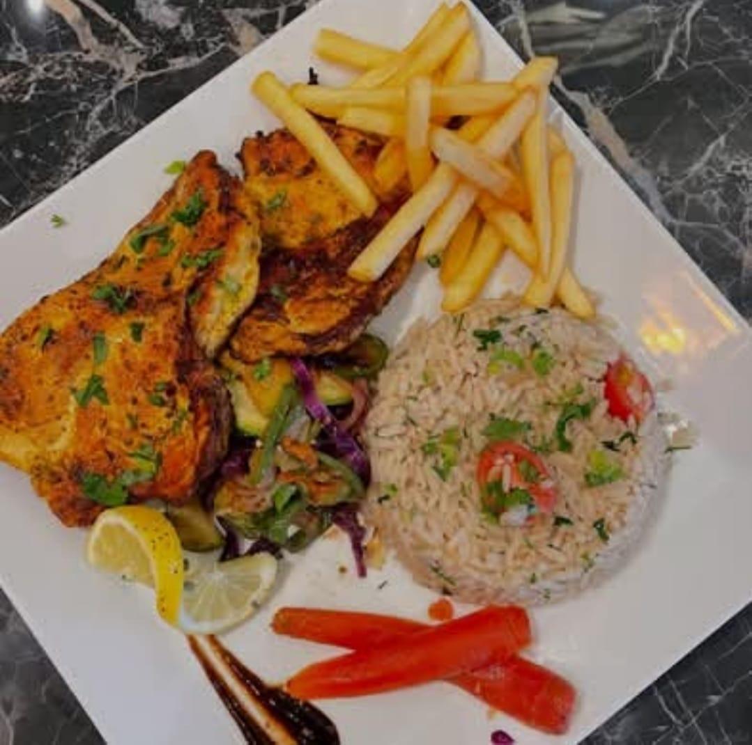 Plat escalope grillé