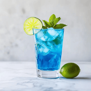 Blue Curacao Mojito