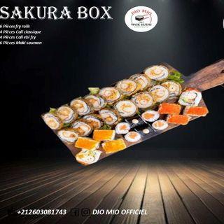 Sakura box 30 pcs varié