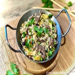 Riz contonnais boeuf