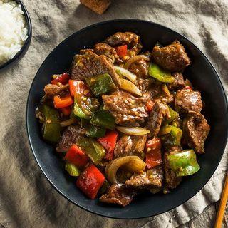 Wok au boeuf