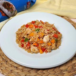 Riz contonnais végétarien