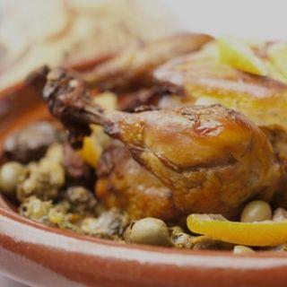 Tajine poulet au citron