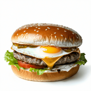 Egg Cheese Burger