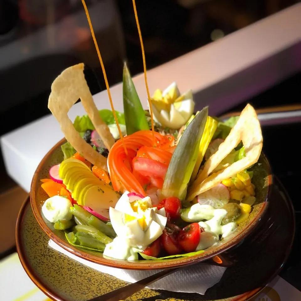 Salad césar Gambas