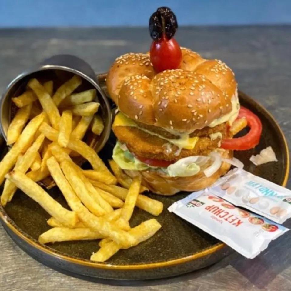 Burger chicken