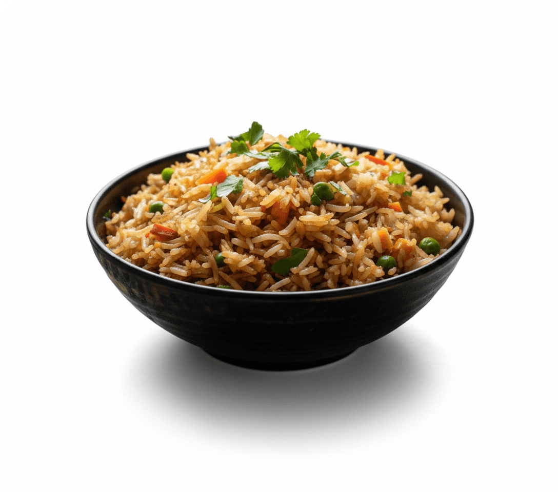 Riz Sauté Traditionnel Thaïlandais Légumes