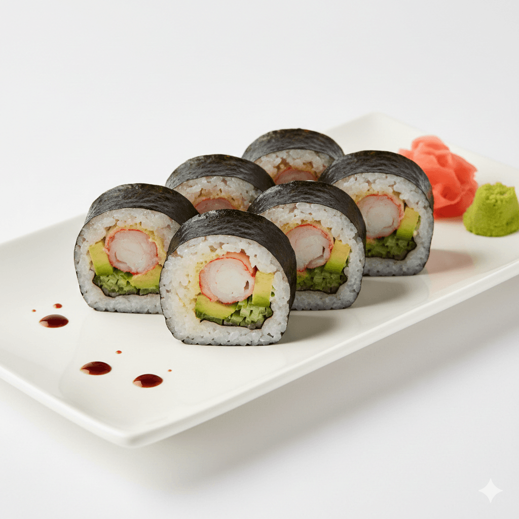 Futomaki Saumon/Crevettes