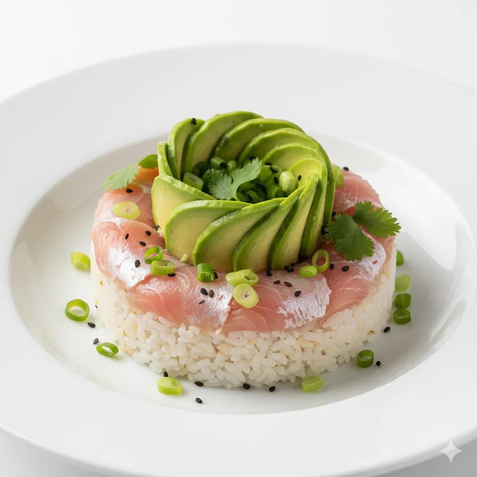 Chirashi Poisson Blanc