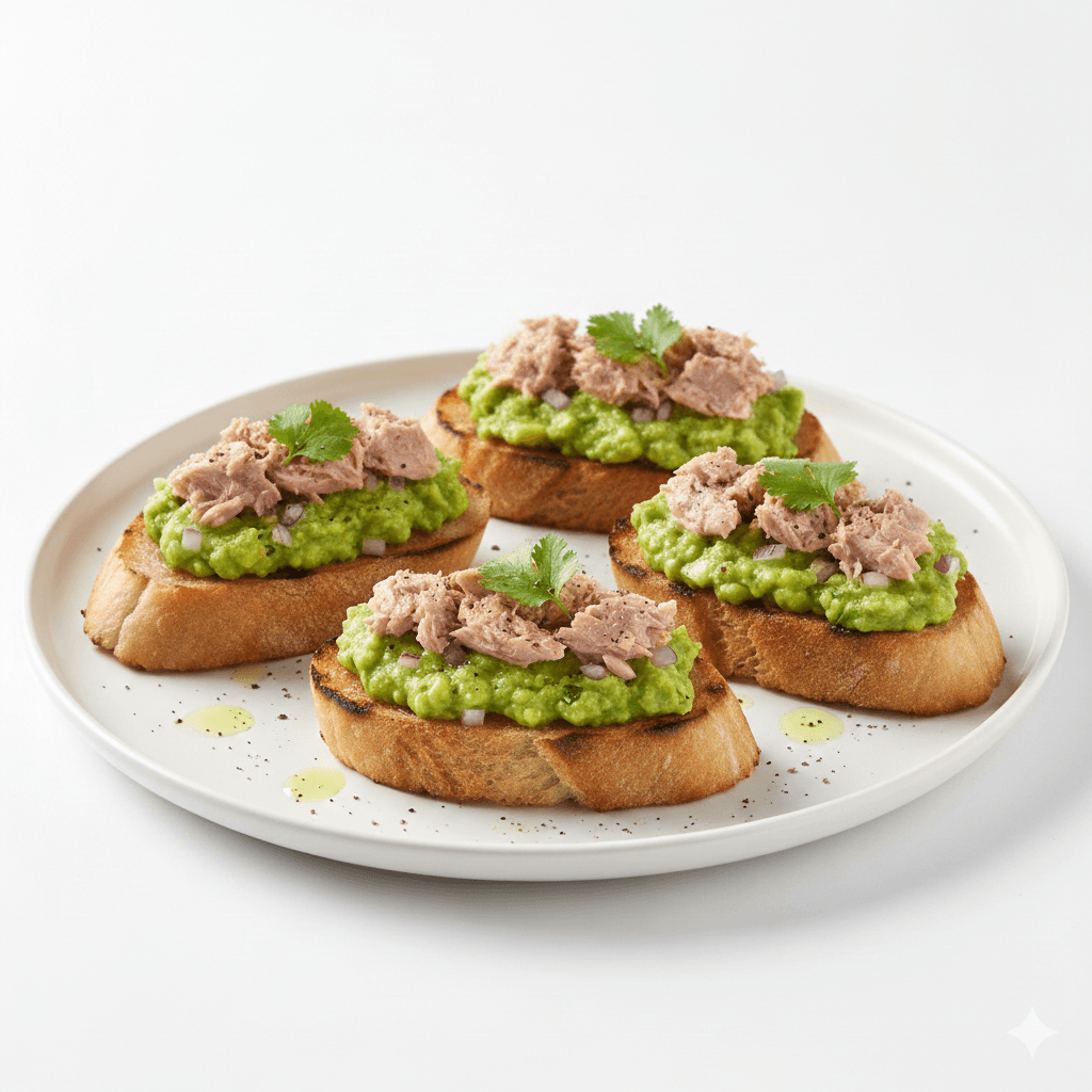 Bruschetta Avocat Thon