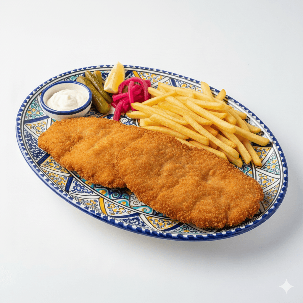 Plat Escalope Milanaise