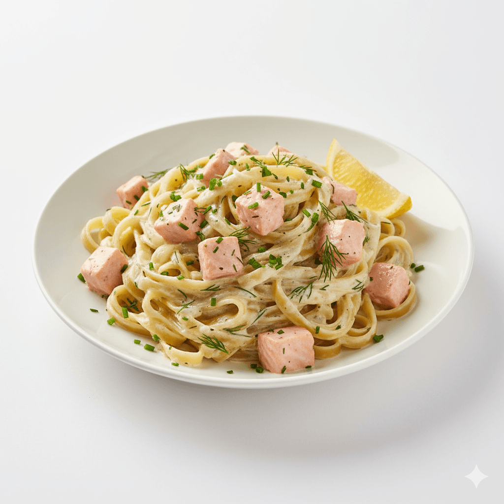 Pâtes au Saumon