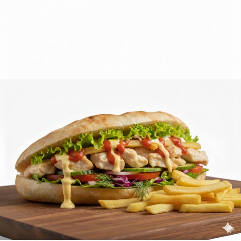 Sandwich  Escalope Mariné
