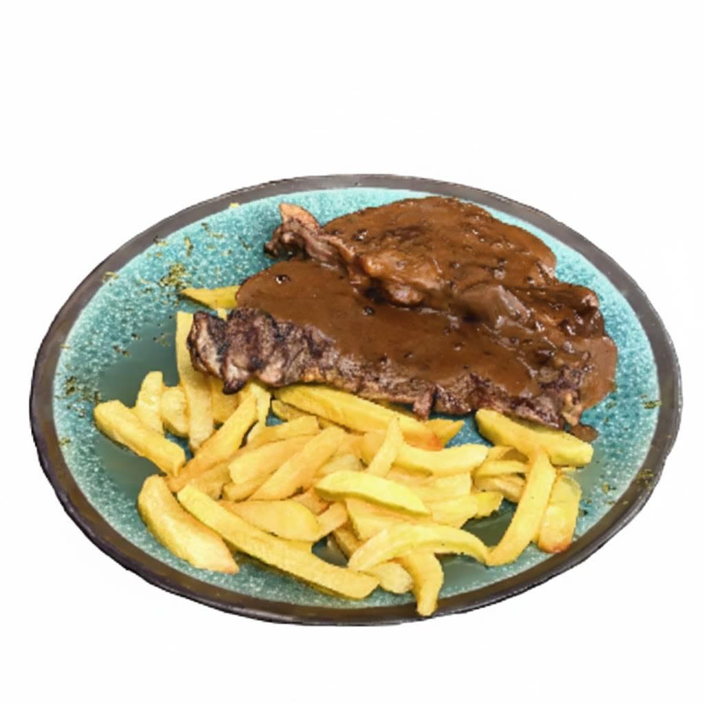 Steak Frite Au Poivre