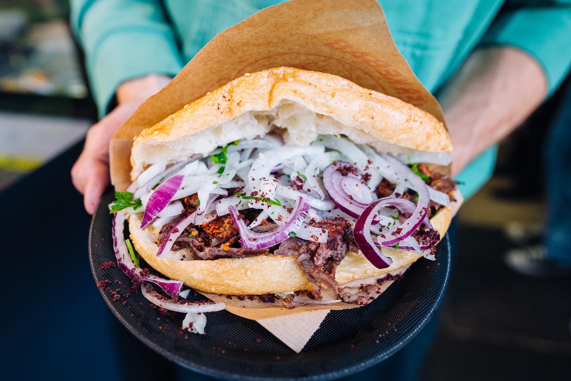 Sandwich Chawarma Spécial Pain Turc