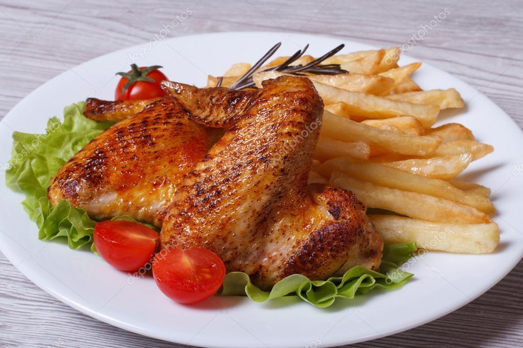 1/2 Poulet  Complet