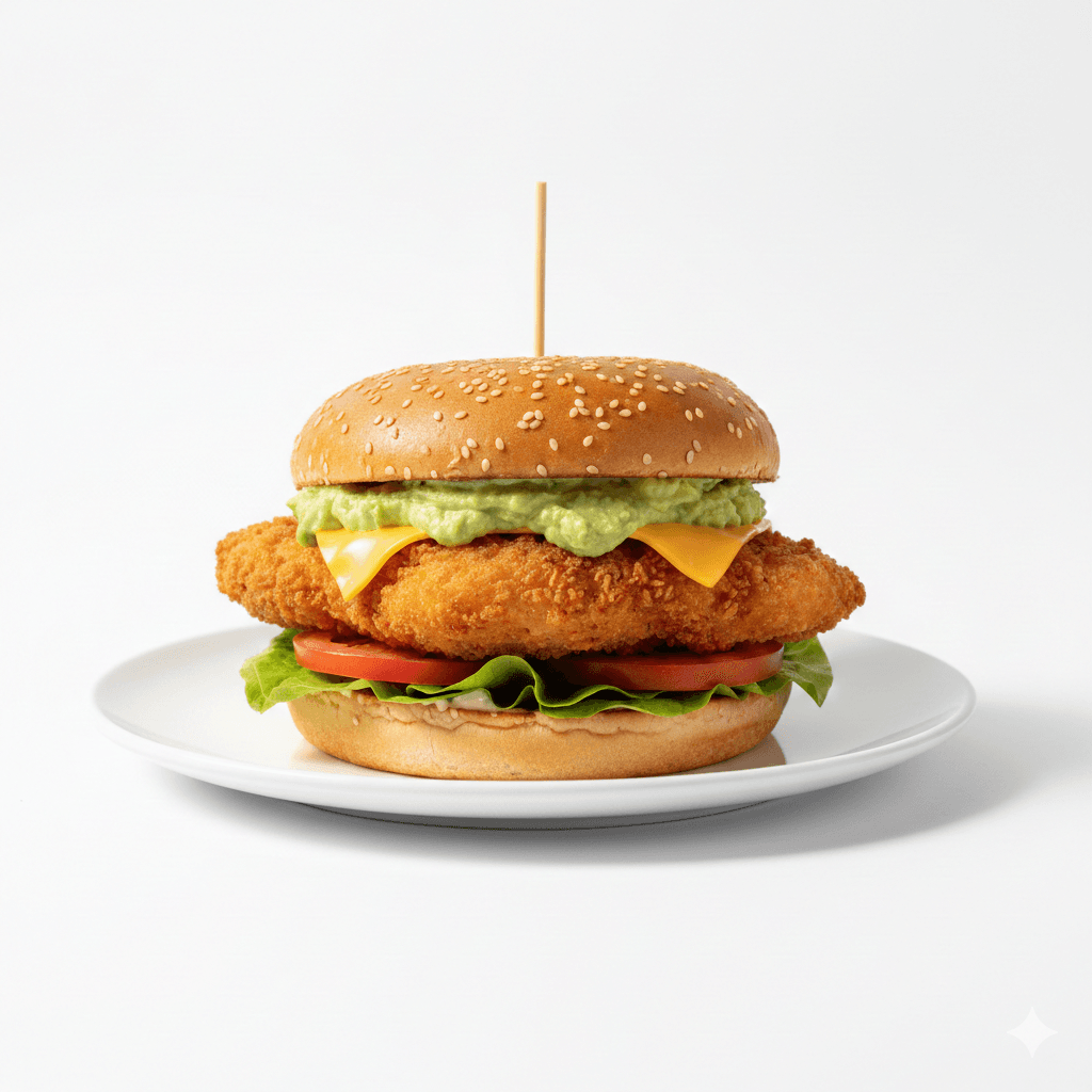 Burger Poulet Pané