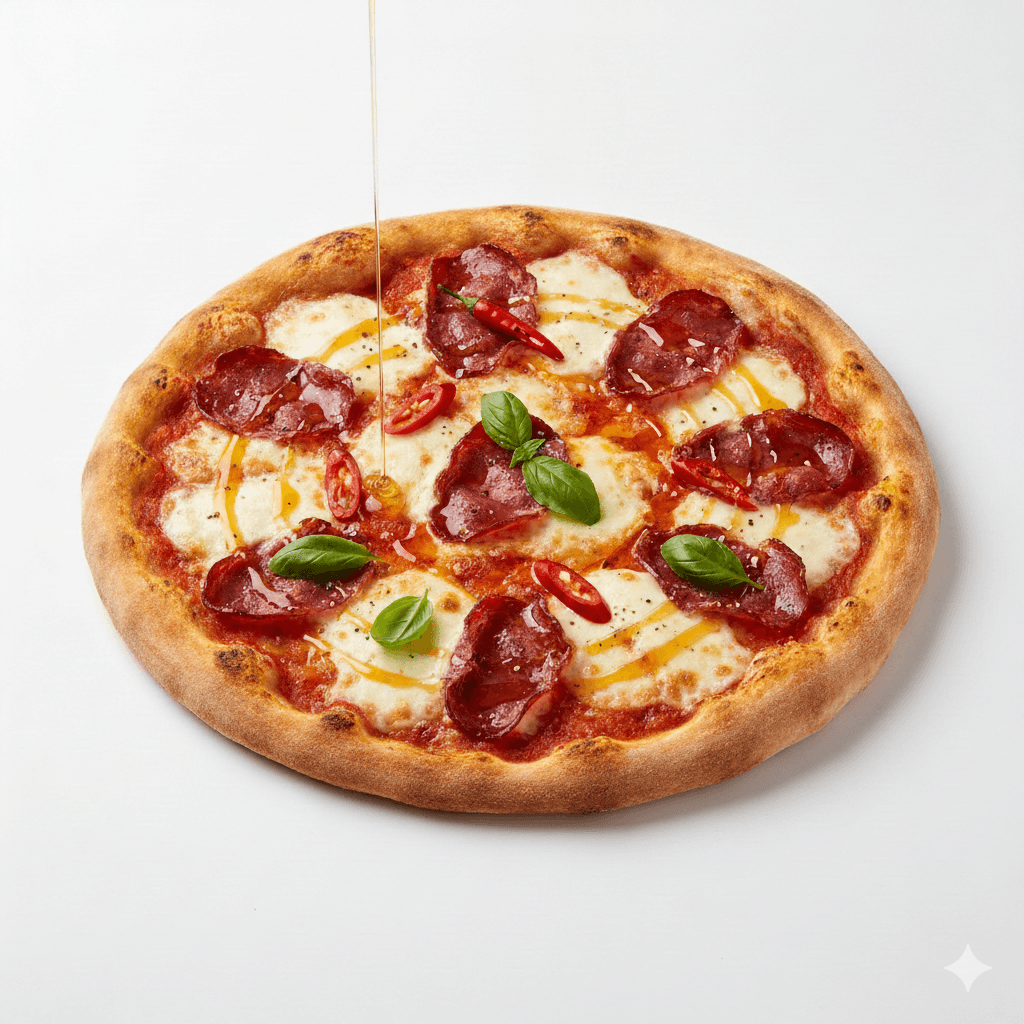 Pizza Diavola Miele