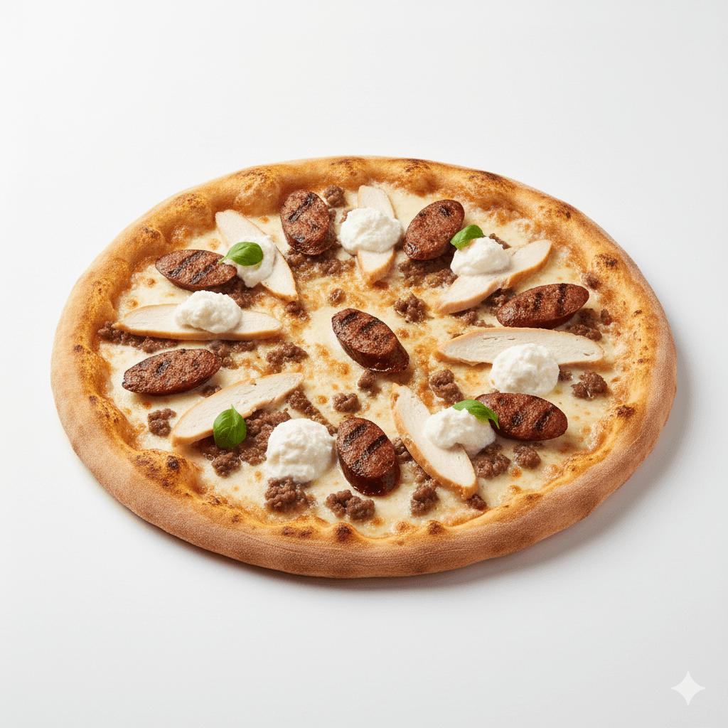 Pizza Braise Orientale