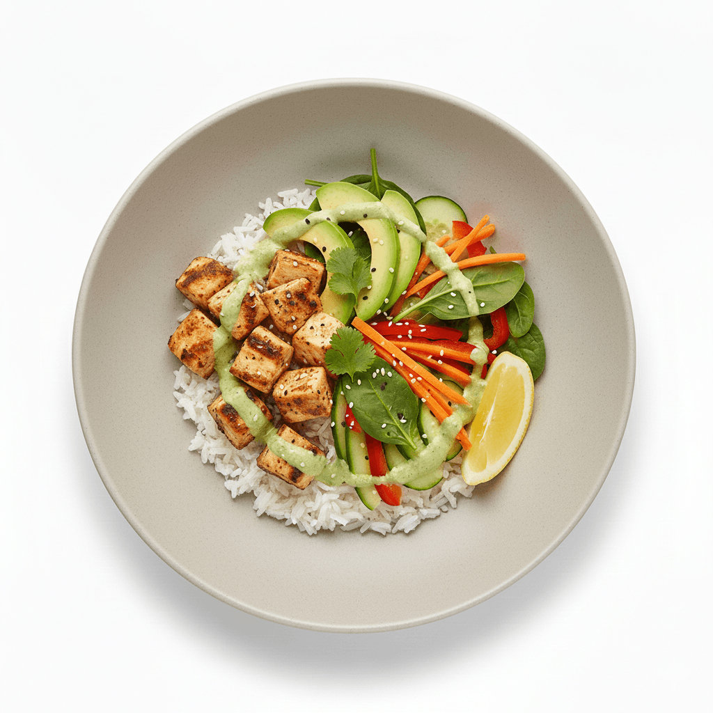 Buddha bowl poulet