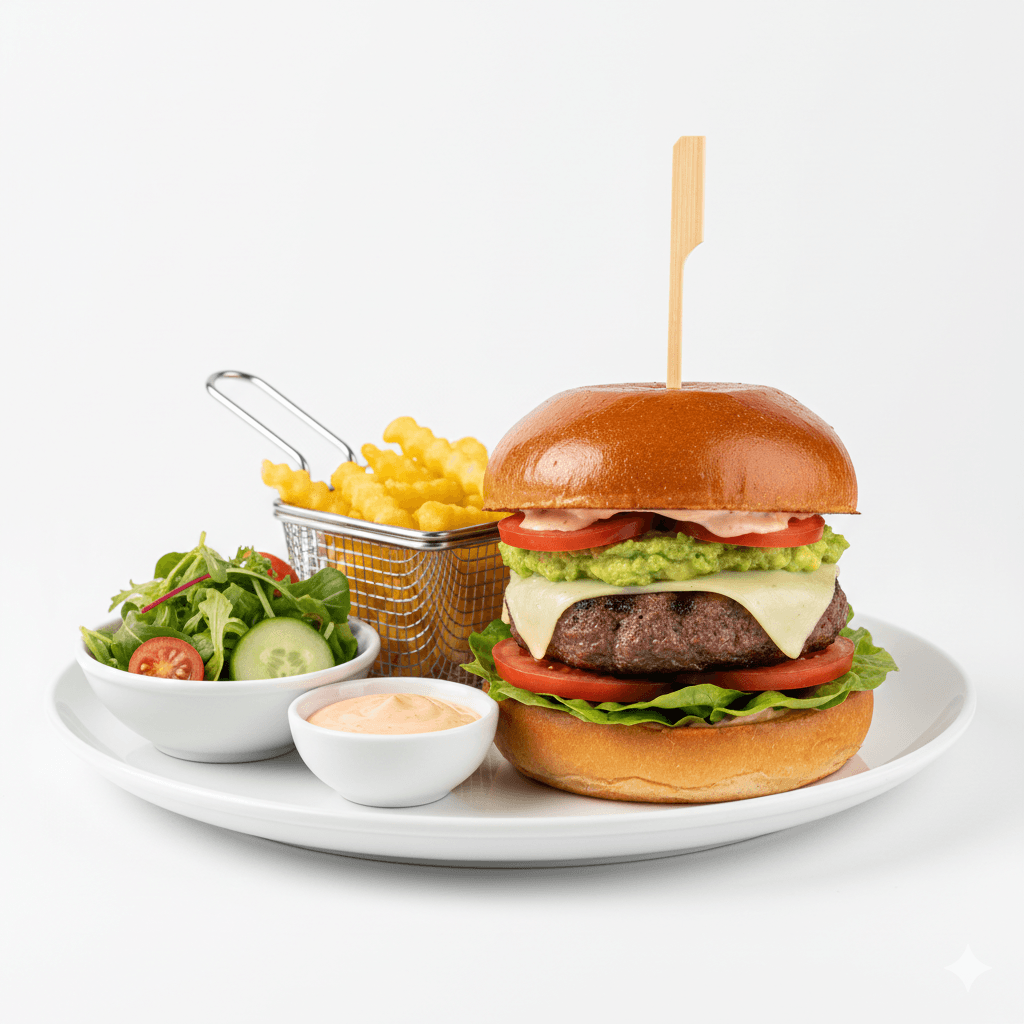 Burger avocado