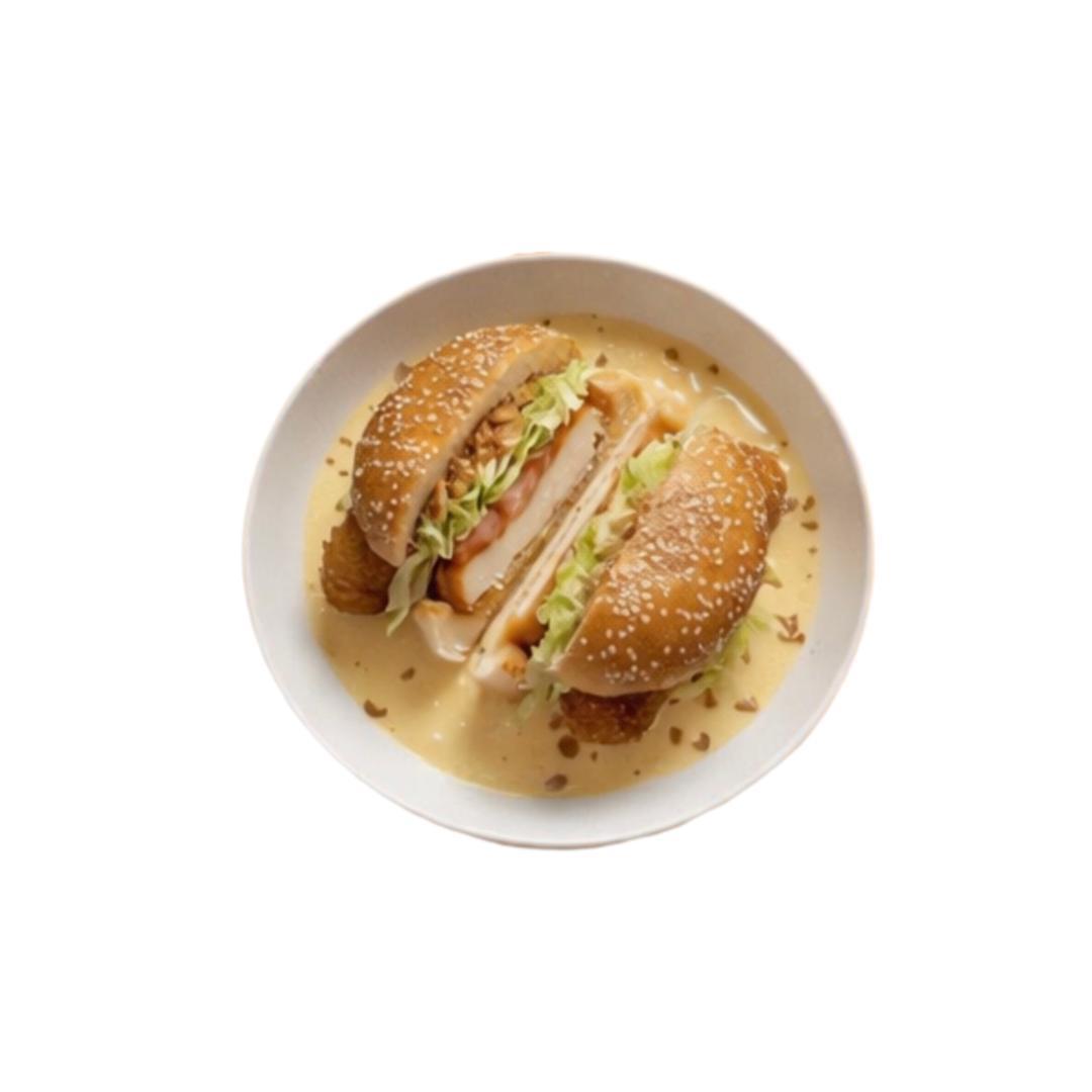 Crousty Burger + Extra Cheese