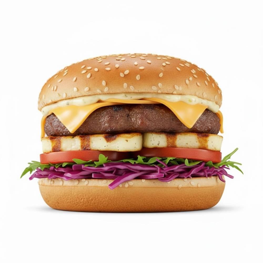 Halloumi Honey Burger