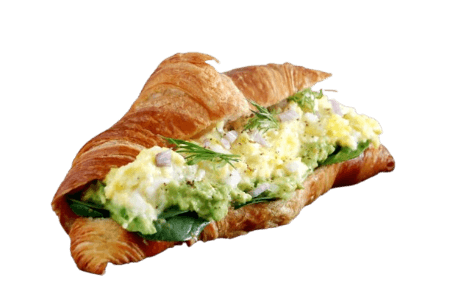 Croissant Oeuf Brouillés