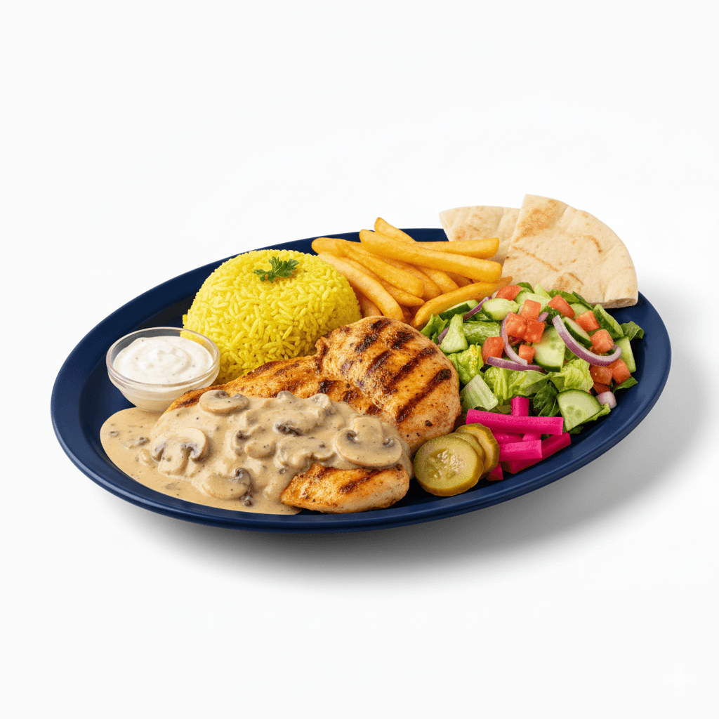 Escalope de poulet à la crème