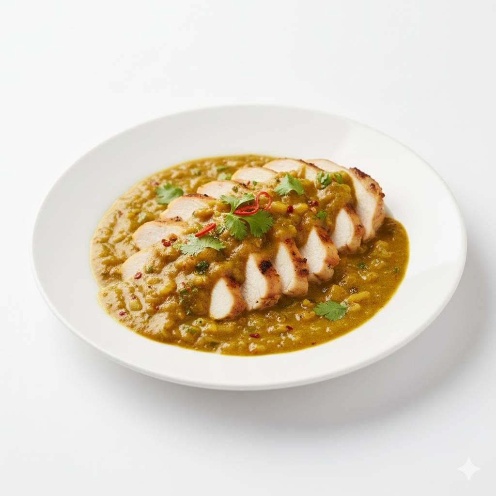 Emincé de poulet sauce curry