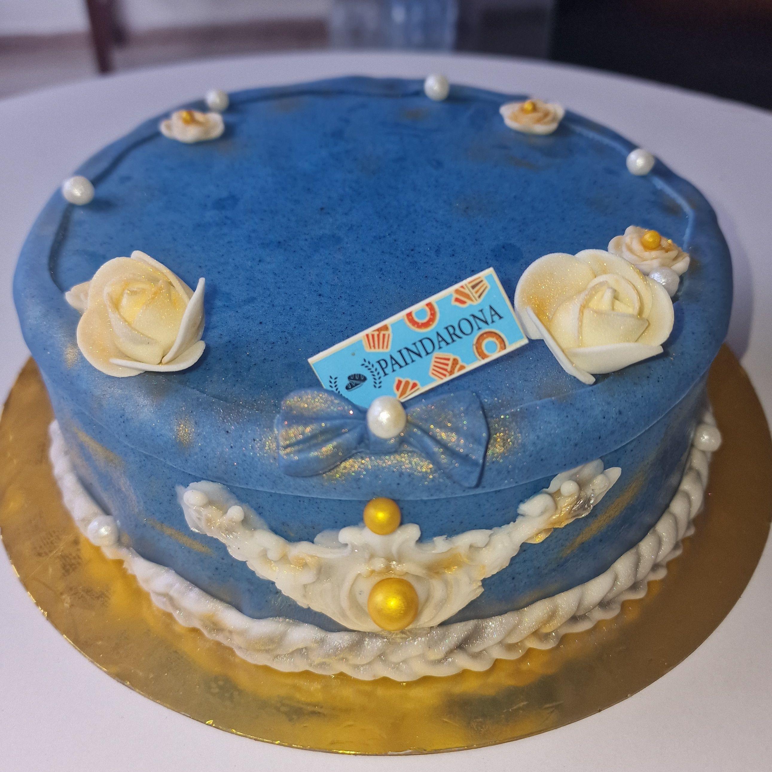 Cake Blue_Hat