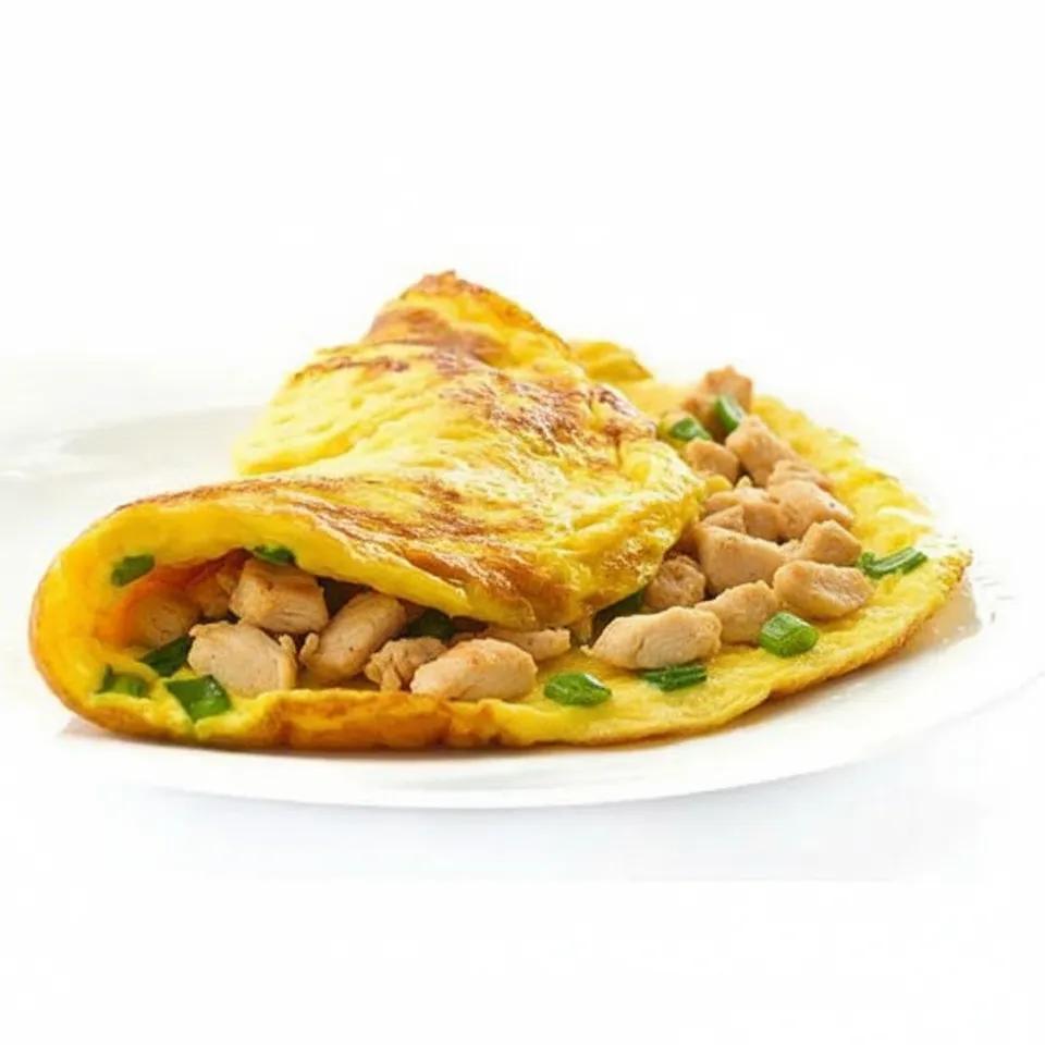 Omelette Poulet