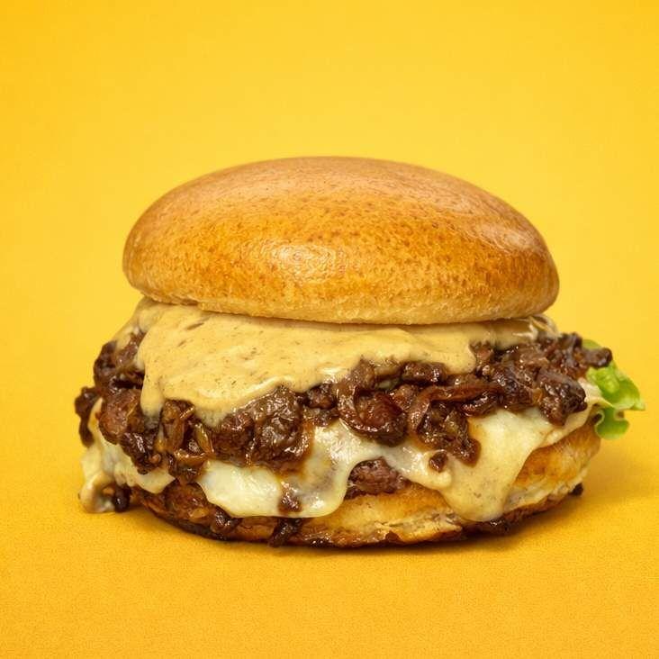 The Mushroom Overload Burger