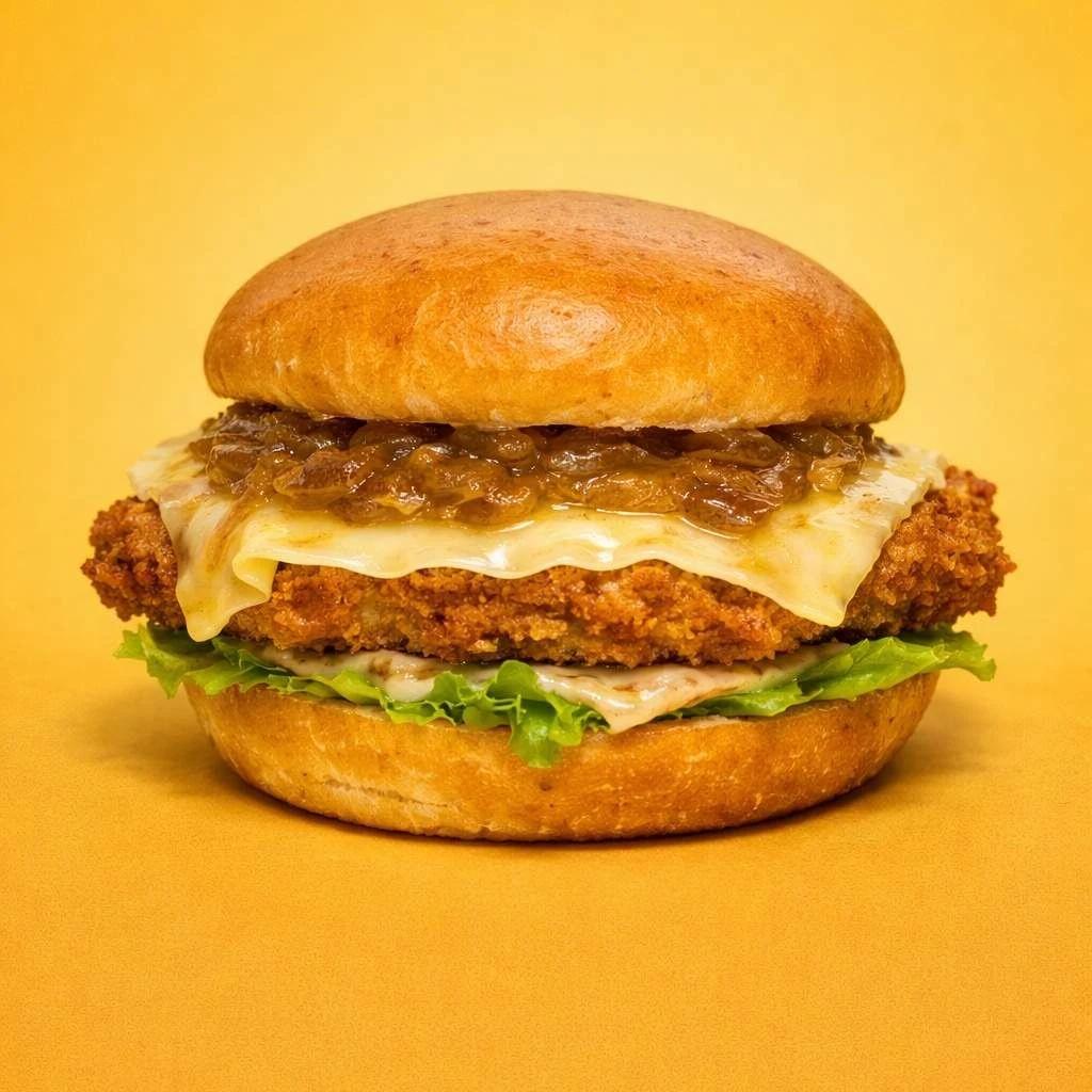 The Honey Crunchlab Burger
