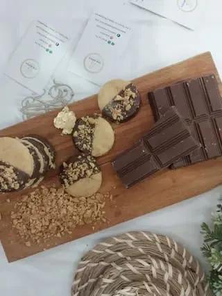 Biscuit Amandes Chocolat