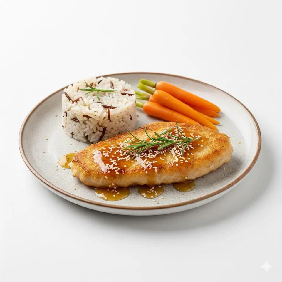 Plat Escalope à la Miel