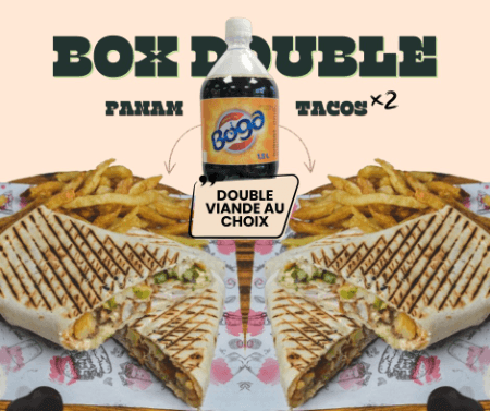 Box Double Tacos Paname