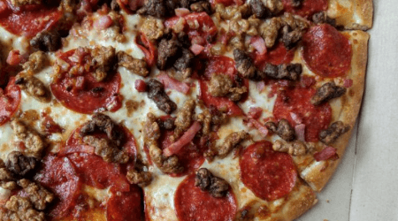 Pizza 4 Saisons XL acheté = Pizza M jambon gratuit