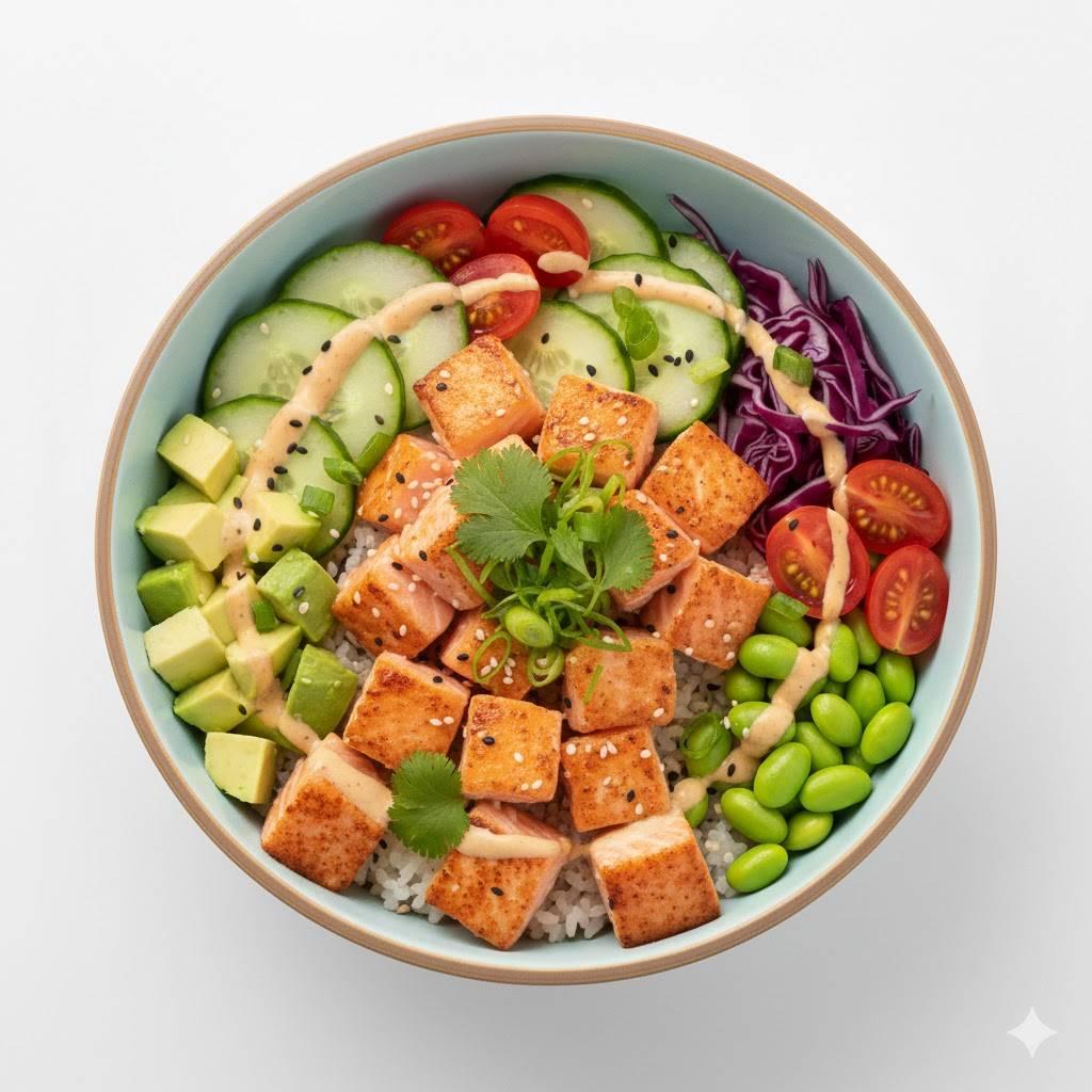 Poké Bowl Saumon Snacké