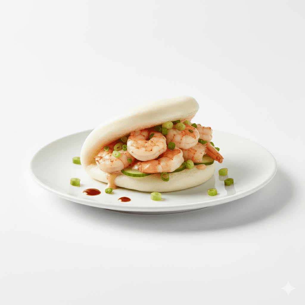 Bao Crevettes X3