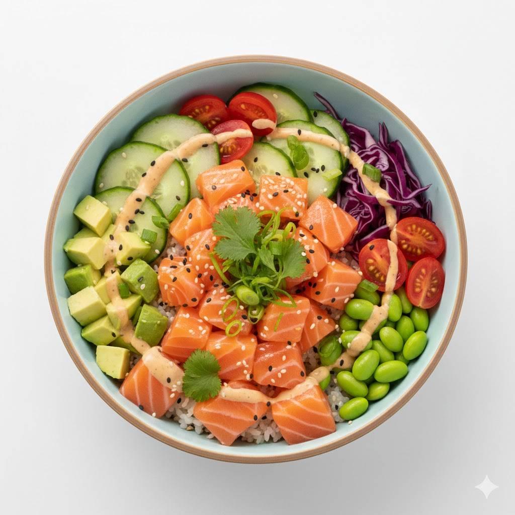 Poké Bowl Saumon Frais