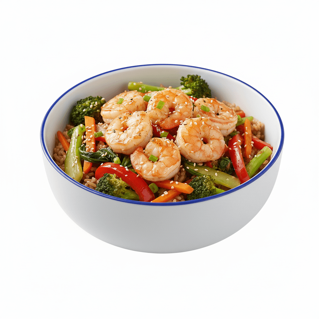 Wok Crevettes