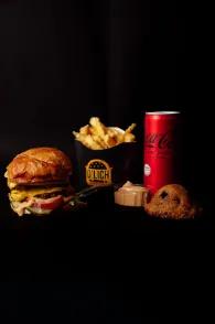 Menu Double Smash Cheeseburger
