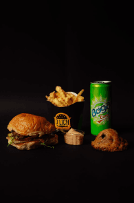 Menu Simple Classic Smash Burger