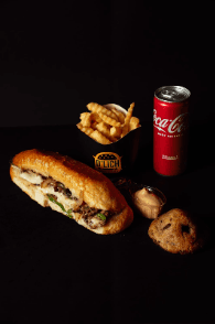 Menu Cheesy Beef Sandwich