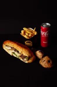 Menu Cheesy Beef Sandwich