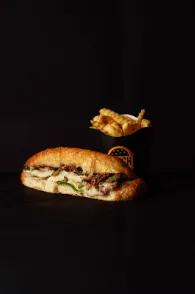 Cheesy Beef Sandwich