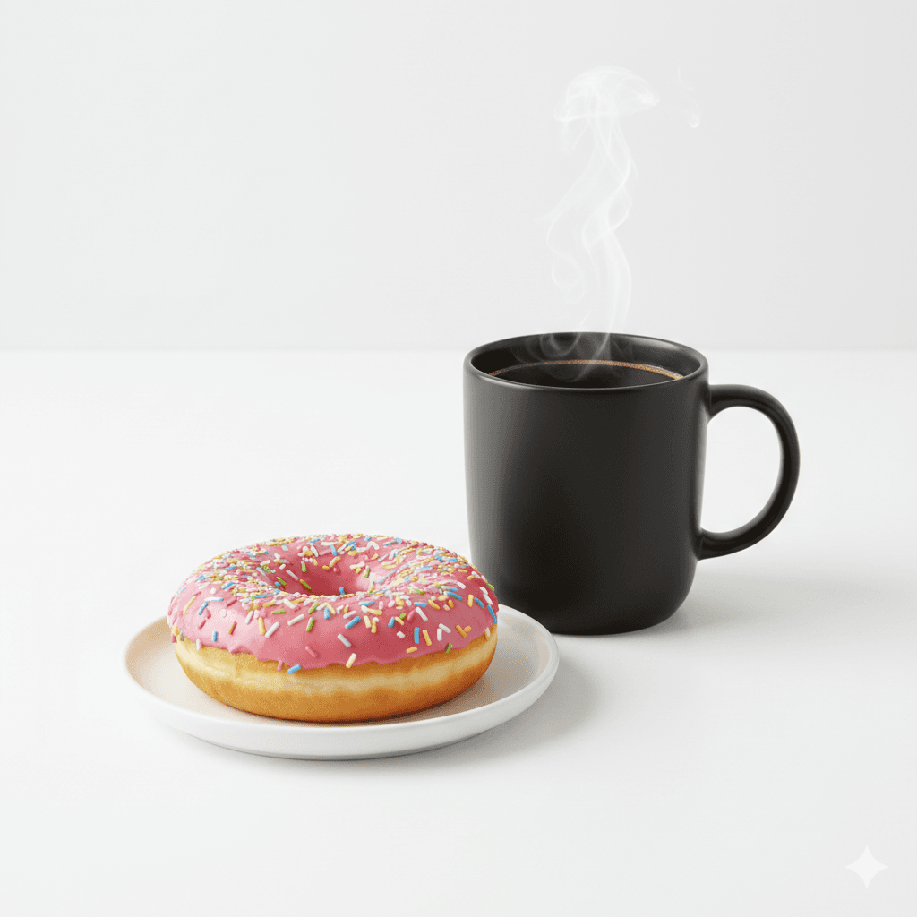 Café + 2 donuts